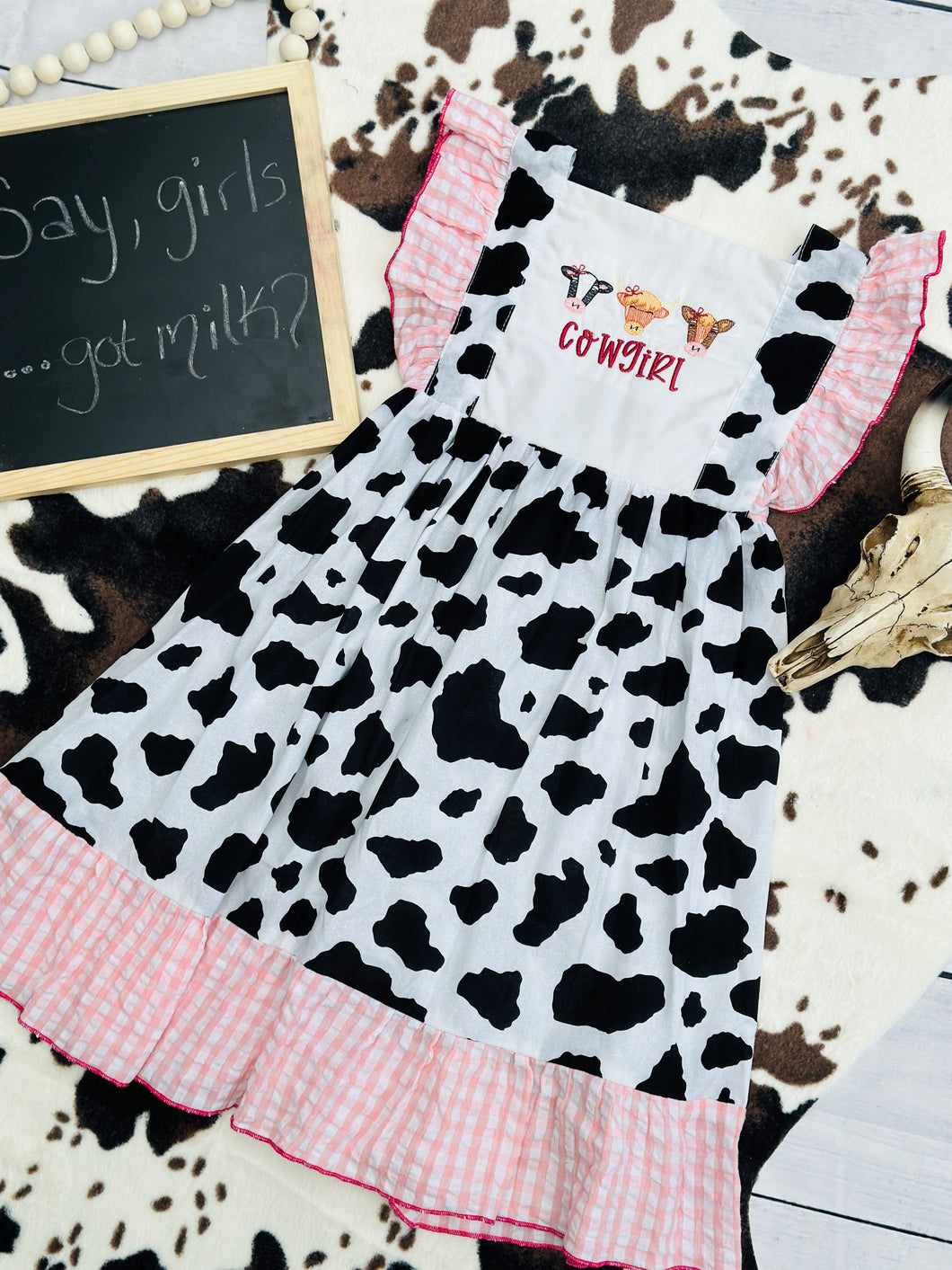 Cowgirl pinafore